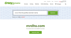 Desktop Screenshot of mrdhs.com